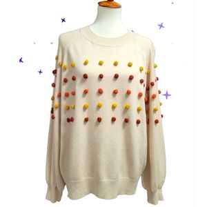 Bohme Popcorn Sweater, XL
